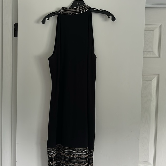 White House Black Market Black Halter Sheath Dress - Picture 5 of 7